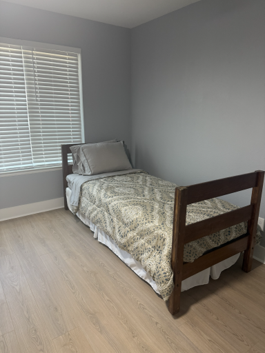 bedroom ready for personal touches